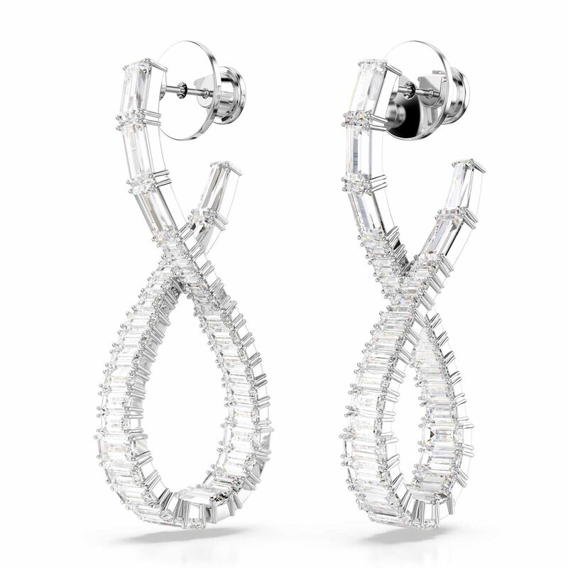 Swarovski Hyperbola Drop Earrings image number 1